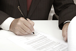 Contract law and law on contracts for work